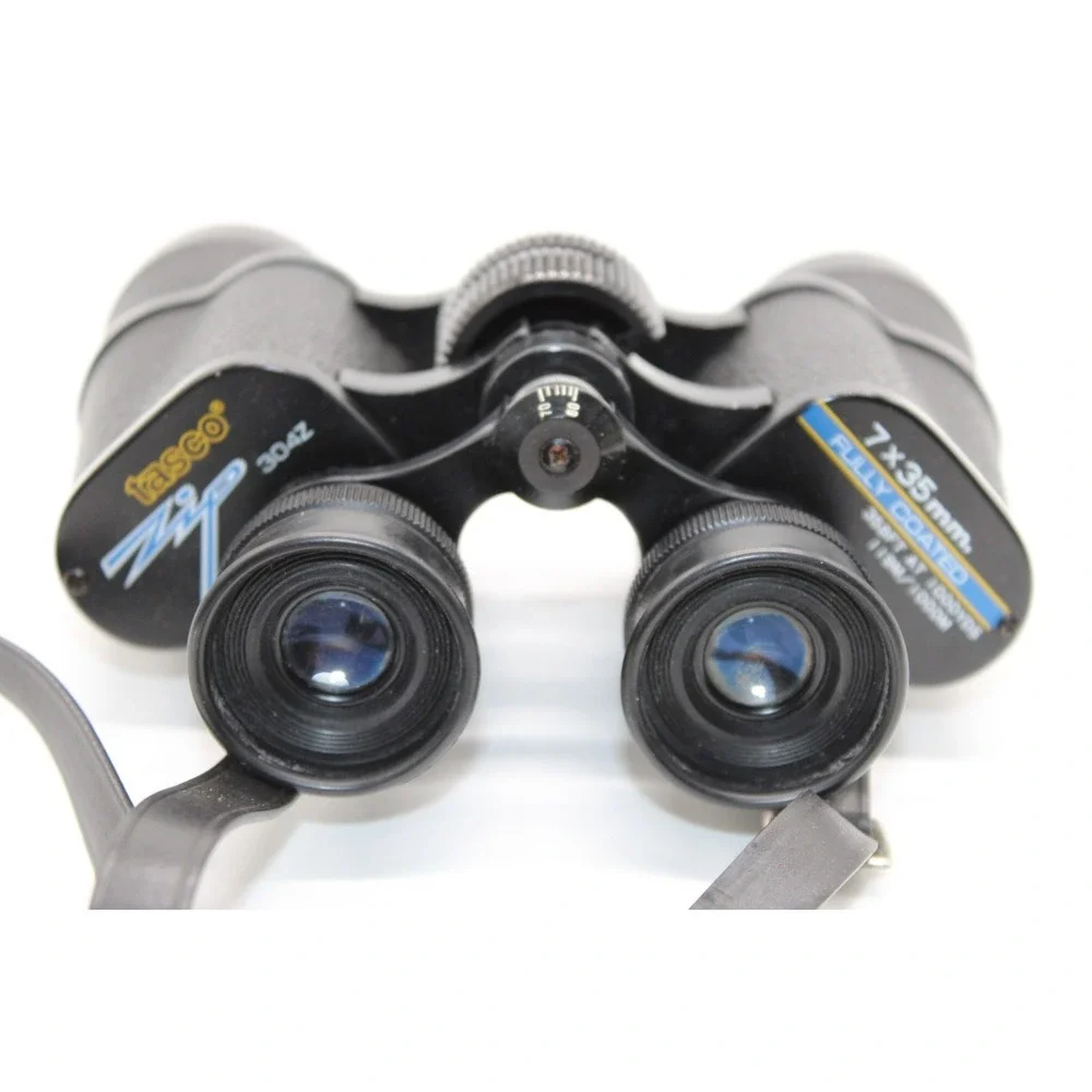 Tasco 7 X 35 Binoculars Fully Coated 304Z Zip 1000 Yard VTG